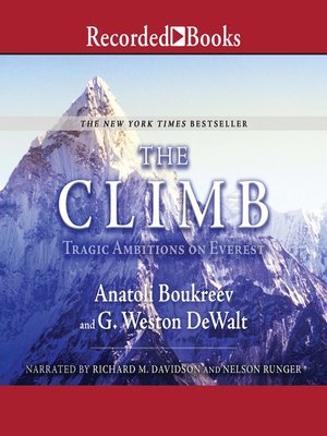 cover image of The Climb: Tragic Ambitions on Everest